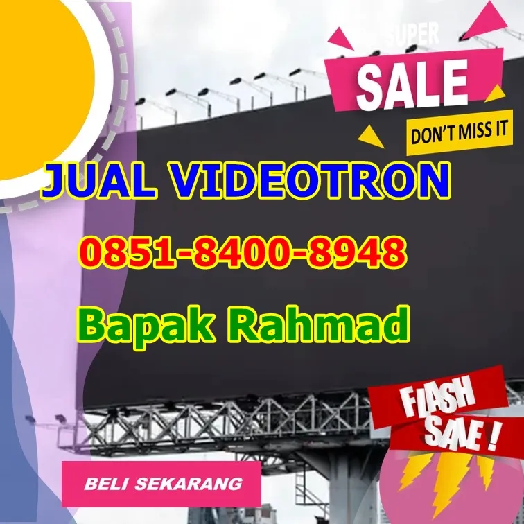WA 08x51 84OO 89x48, Jual Videotron Transparan Di Bangkalan