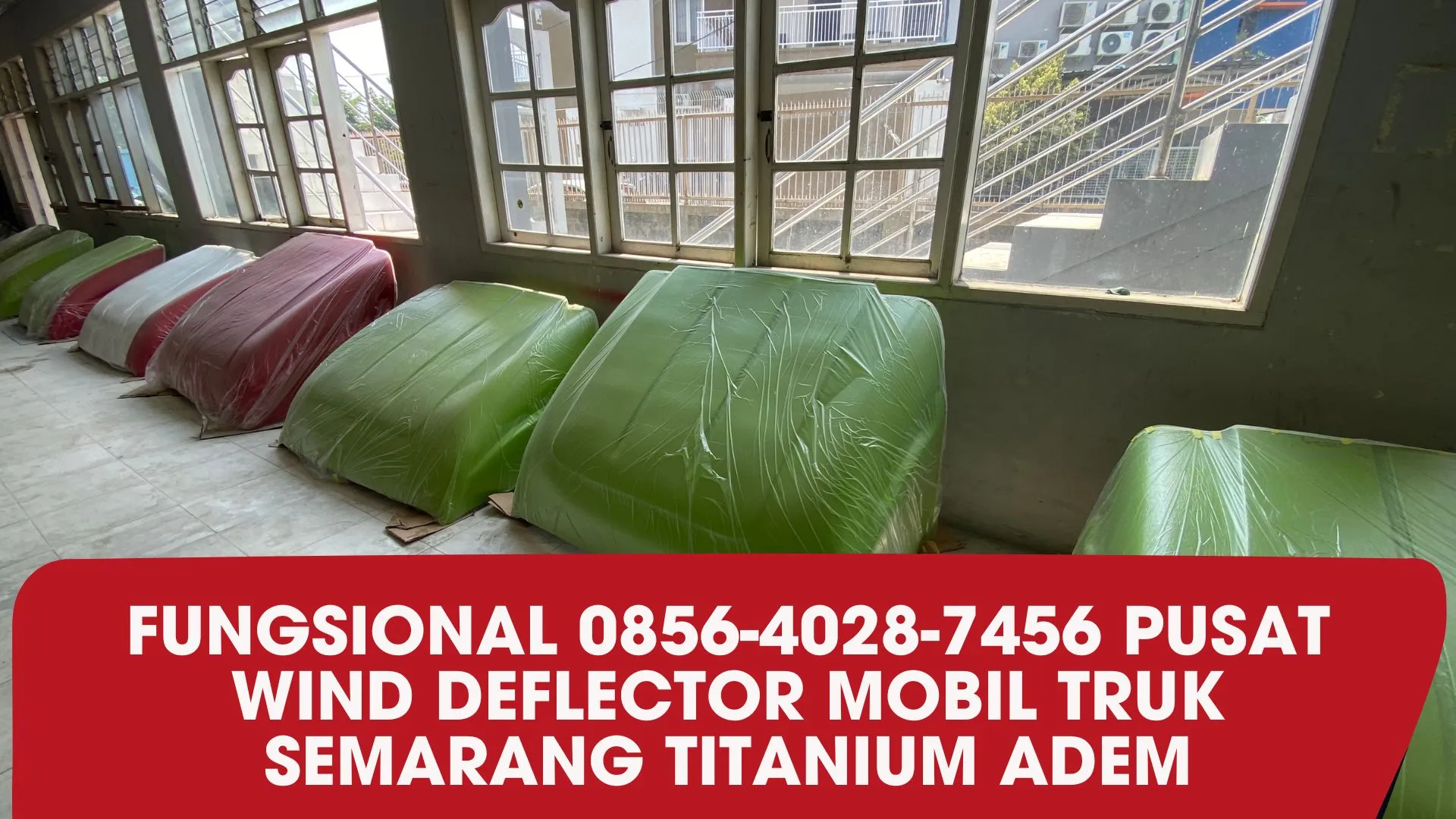 Fungsional 0856-4028-7456 Pusat Wind Deflector Mobil Truk Semarang Titanium Adem