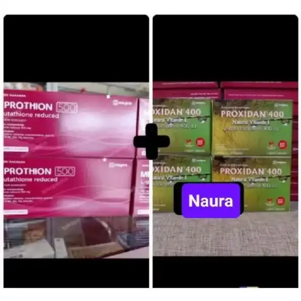 BUNDLING MEPROTHION 500MG L-Glutathion + PROXIDAN PERBOX