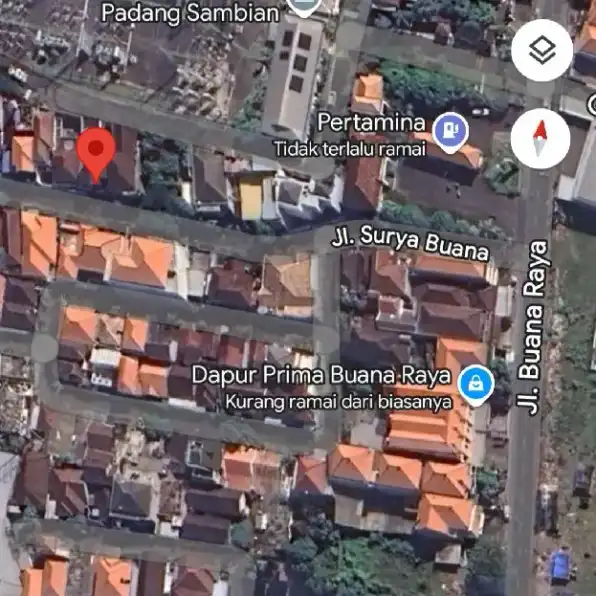 Dijual Rumah Belum FINISHING 2LT, 1,87 are, Jl. Buana Raya Padangsambian Denpasar