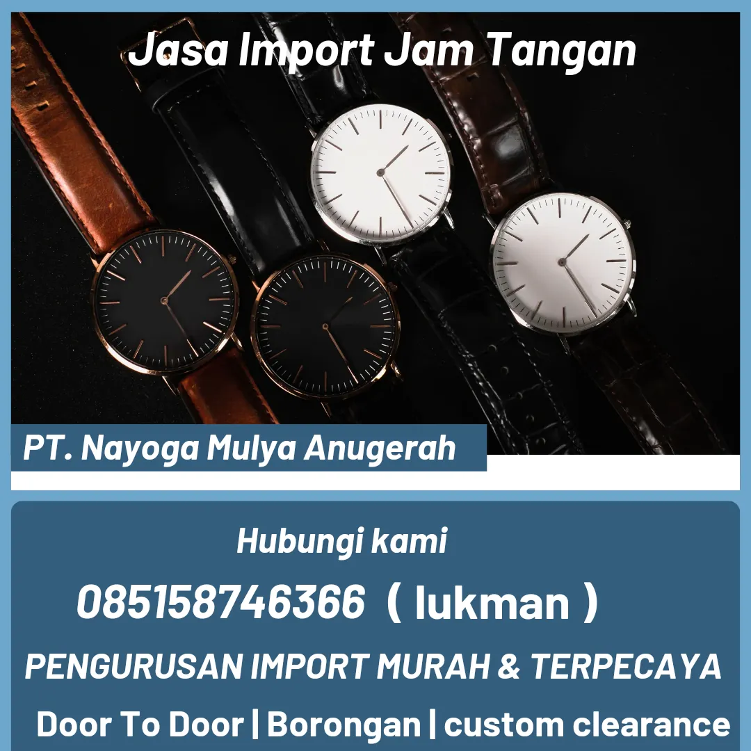 JASA IMPORT DARI VATIKAN JAM DOOR TO DOOR INDONESIA