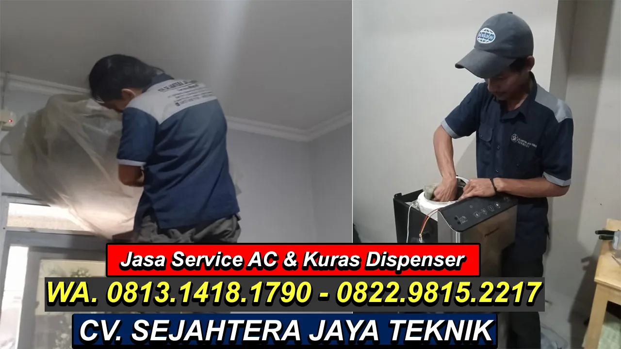 WA. 0822.9815.2217 - 0813.1418.1790 Jasa Service AC, Cuci AC, Bongkar Pasang AC Mustikasari, Mustikajaya, Bekasi Terdekat – CV. Sejahtera Jaya Teknik