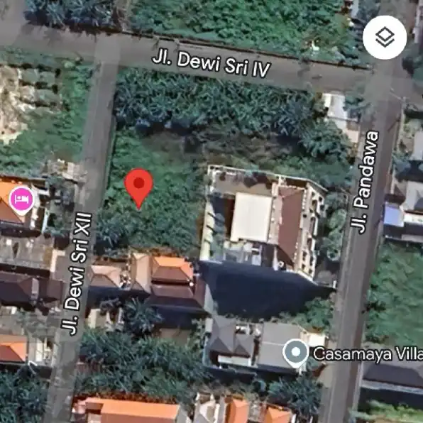 Dijual 10 are, Jl. Dewi Sri Kresna Sunsetroad Legian Seminyak Kuta