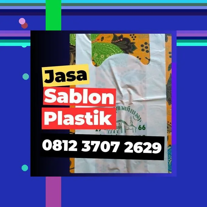 Jasa Sablon Plastik Kresek di Ngawi