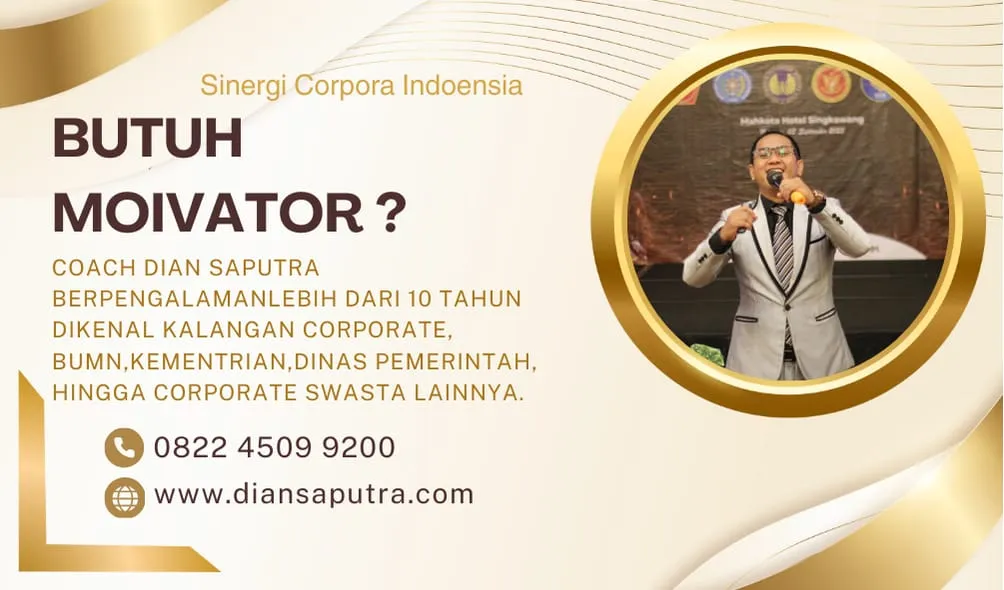 Motivator Sukabumi, Terpercaya & Solutif, Dian Saputra