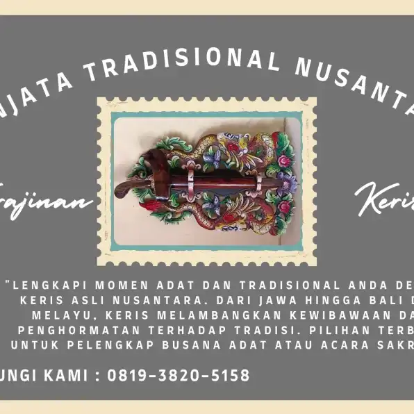 Berenergi 0819-3820-5158 Pembuatan Keris Jawa Pamor Banyu Asem Keperluan Kehidupan Sehari-Hari  Banjarnegara Palembang Kerajinan Keris