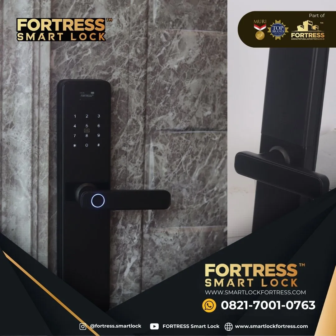 (FORTRESS) Smart Lock Dua Pintu Di Palu