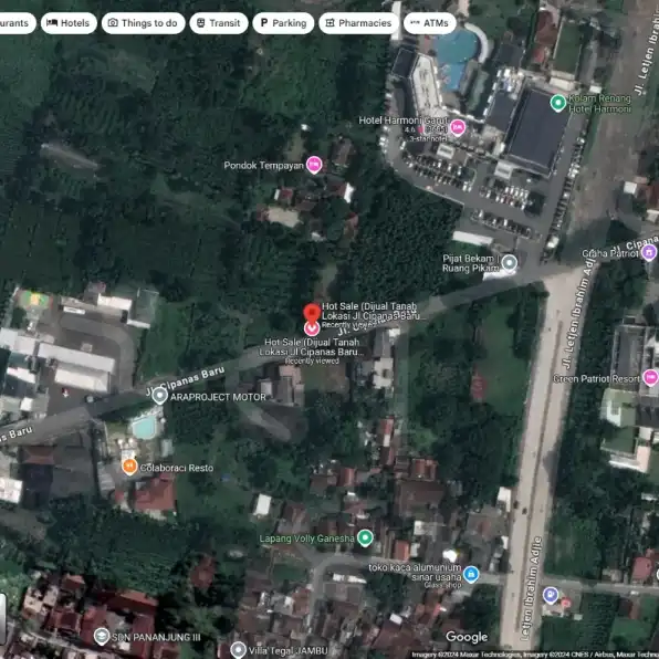 Hadir Tanah di area prospektif Tarogong Kaler, Garut. Dengan luas 1828m²