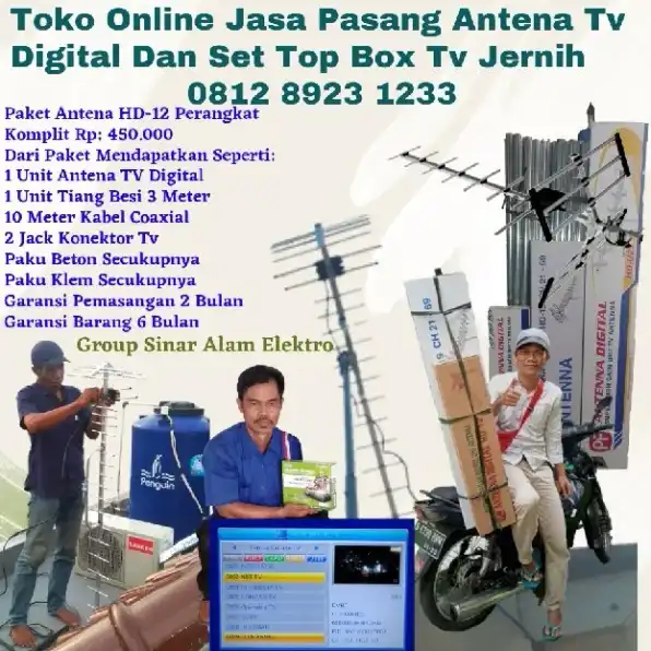 Agen Ahli Antena TV Digital Pasar Minggu, Jakarta Selatan