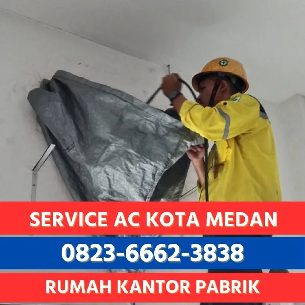 Perbaikan & Cuci AC Kantor Medan Harga Terjangkau 0823  6662  3838