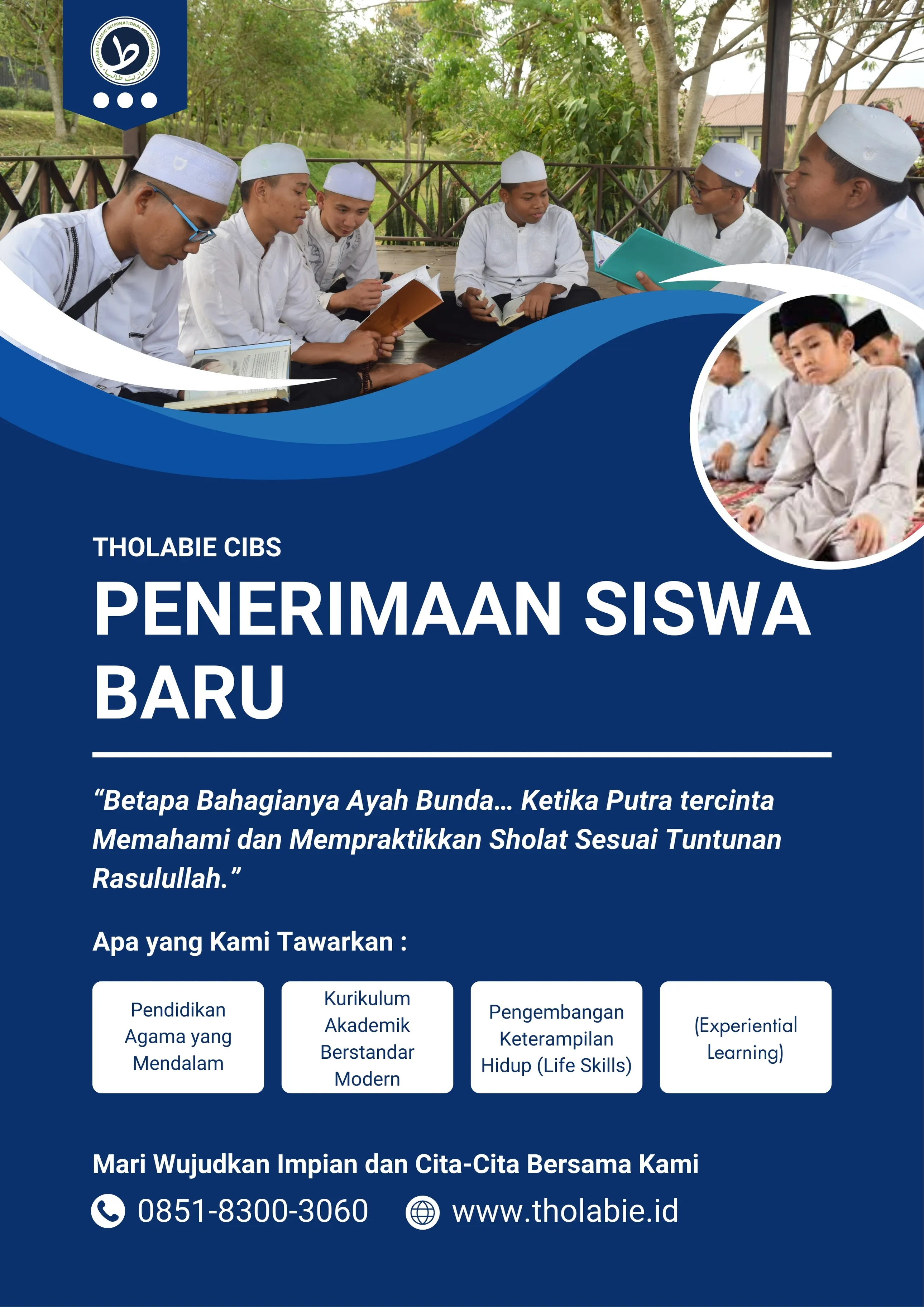 PESANTREN TAHFIDZ TERBAIK!, Call 0851-8300-3060, Pesantren Tahfidz Ikhwan THOLABIE CIBS Malang