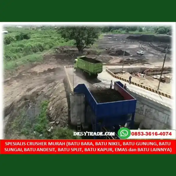 Hub. 0853.3616.4074, Jasa Pembuatan Mesin Crusher Alat Pemecah Batu Bijih Bauksit Bintan