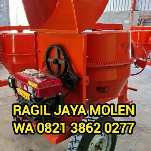 Mesin Molen Cor Beton Purwokerto 0821-3862-0277 Ragil Jaya Molen