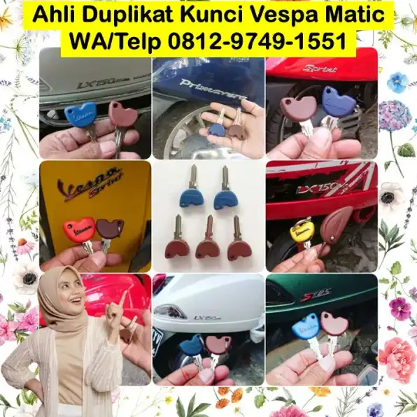 0812-9749-1551(WA), Ahli Kunci Vespa Matic Profesional Kuningan