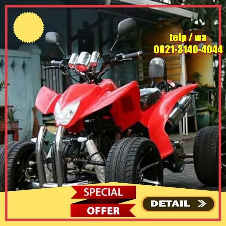 DISTRIBUTOR AGEN MOTOR ATV 150 CC sport ceper baru bukan bekas  SIAP KIRIM  JEMBER JELBUK