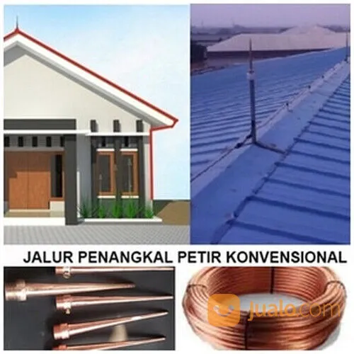 Update Harga Terbaru Konvensional - Toko Online - Teknisi Jasa Pasang Penangkal Petir Untuk Rumah Di Weninggalih ~ Sindangkerta