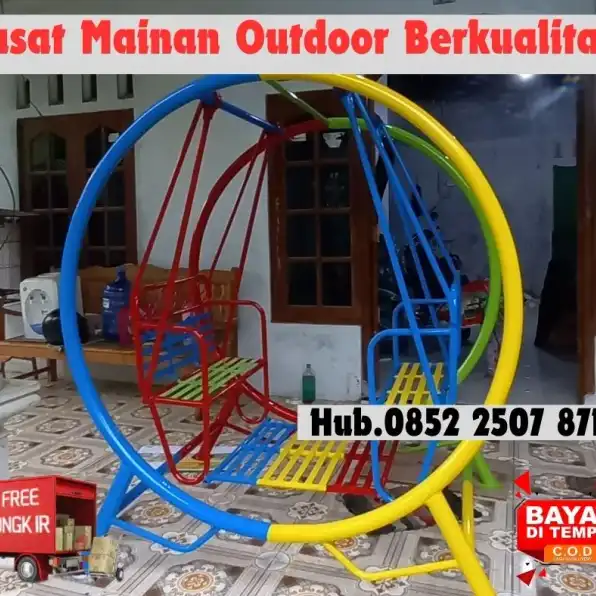 Hub 0852-2507-8715 TERMURAH !! Ayunan Besi Taman Dan Jembatan Goyang Kec Cawas Klaten Bayar COD Free Ongkir