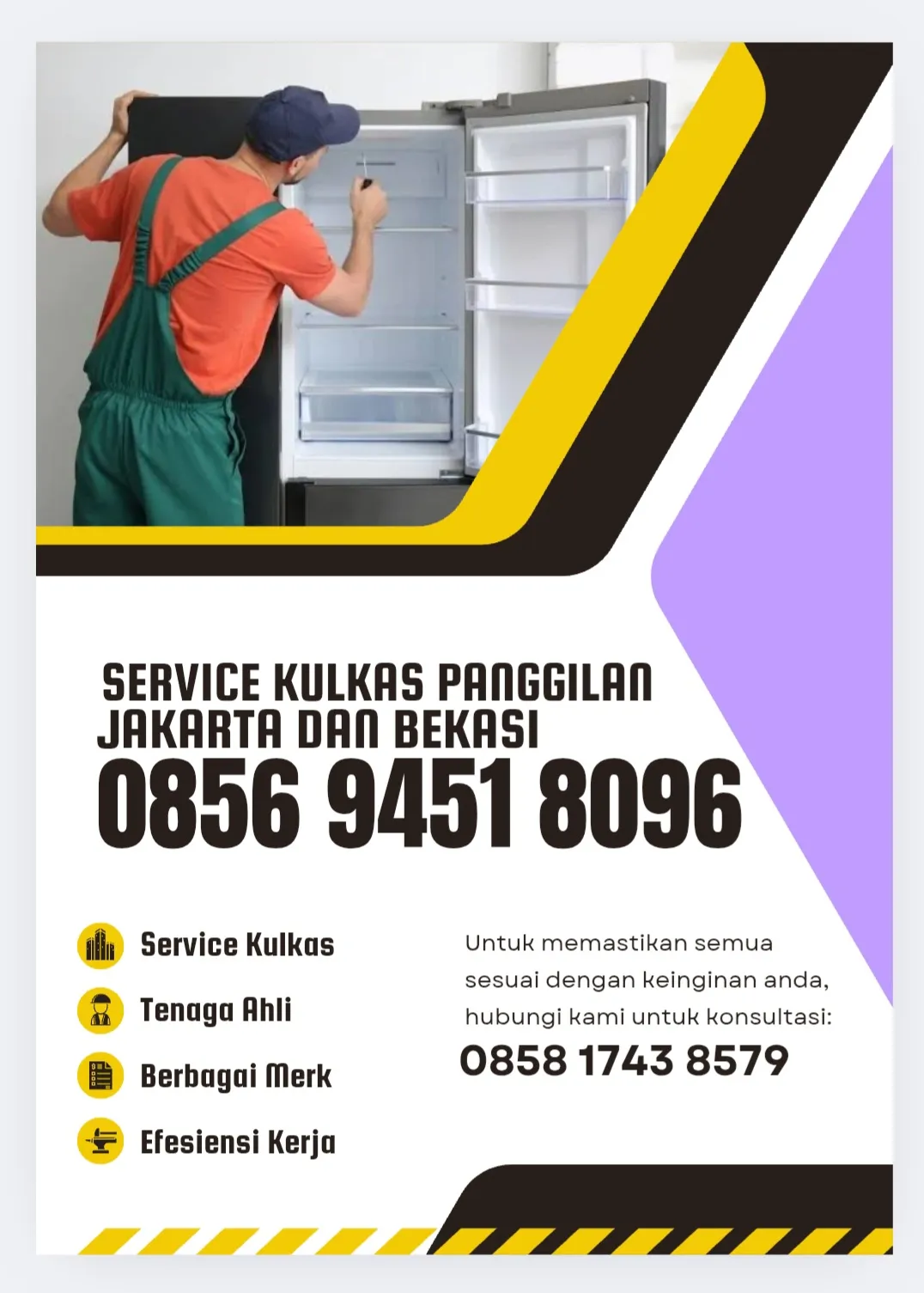 0858 1743 8579 Jasa Tukang Service Kulkas Kampung Melayu Jakarta Timur