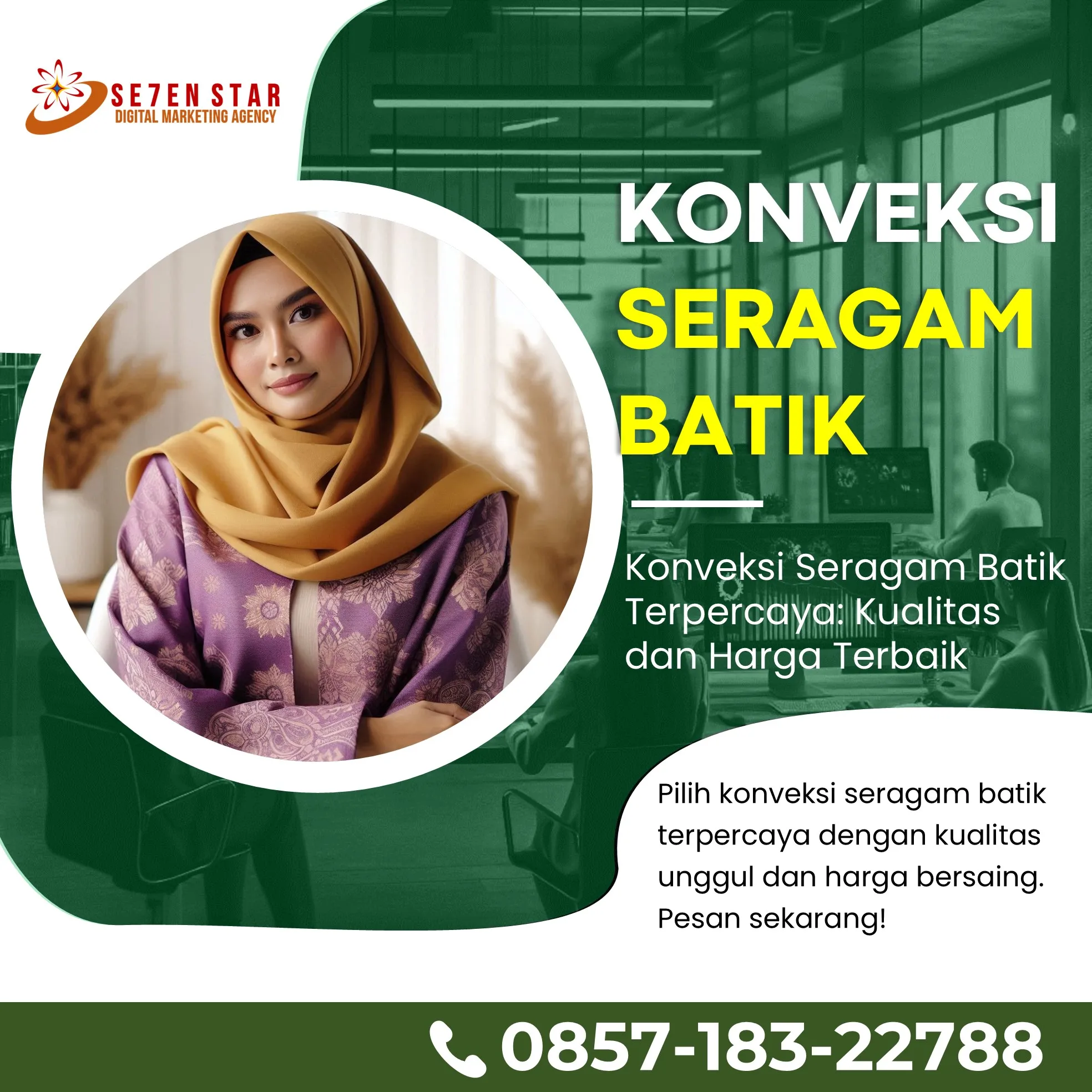 Konveksi Seragam Batik Perusahaan Pekalongan