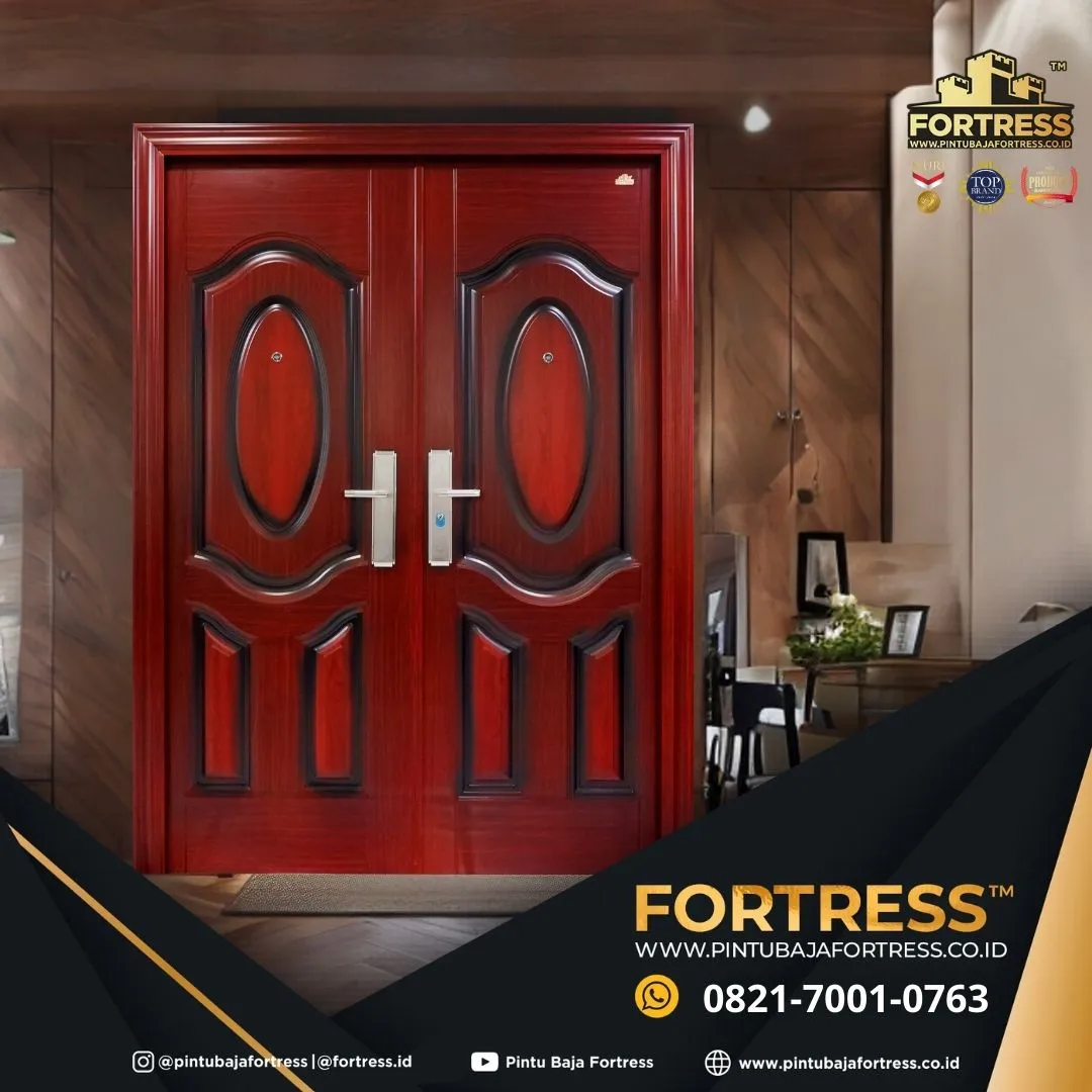 (FORTRESS) Pintu Kamar Rumah 1 Daun Di Palu