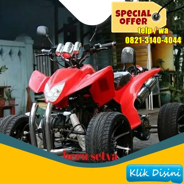 DISTRIBUTOR AGEN MOTOR ATV 150 CC sport ceper baru bukan bekas  SIAP KIRIM  JEMBER PAKUSARI