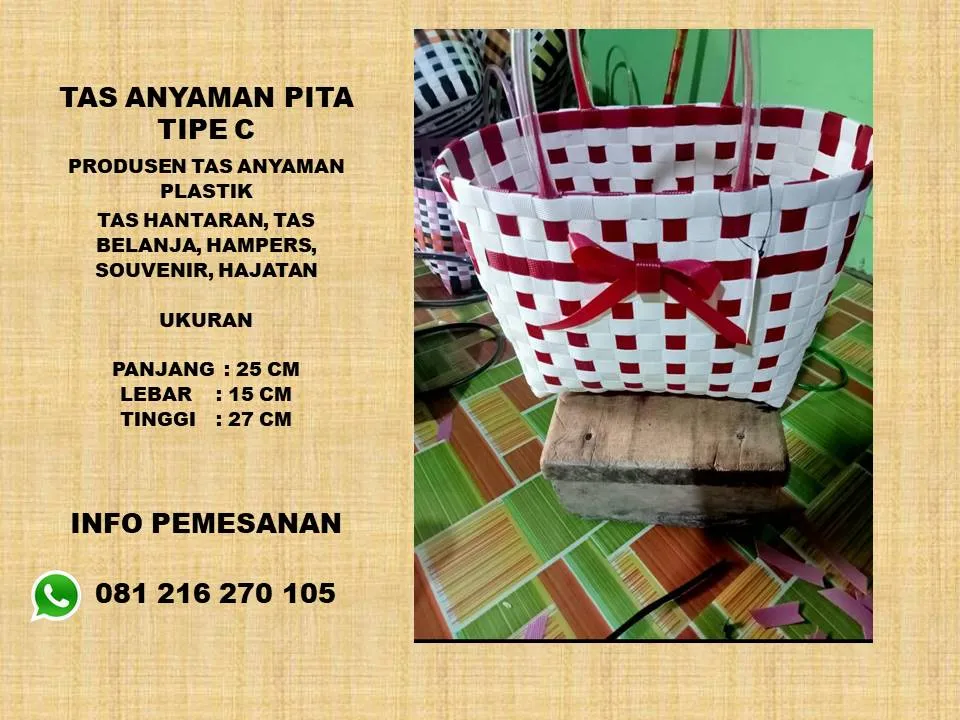 TERLARIS, WA 0812-1627-0105, Pengrajin Harga Bahan Tas Anyaman Plastik di Tanjung Jabung Barat, Beli Model Tas Anyaman Plastik Terbaru Bandung