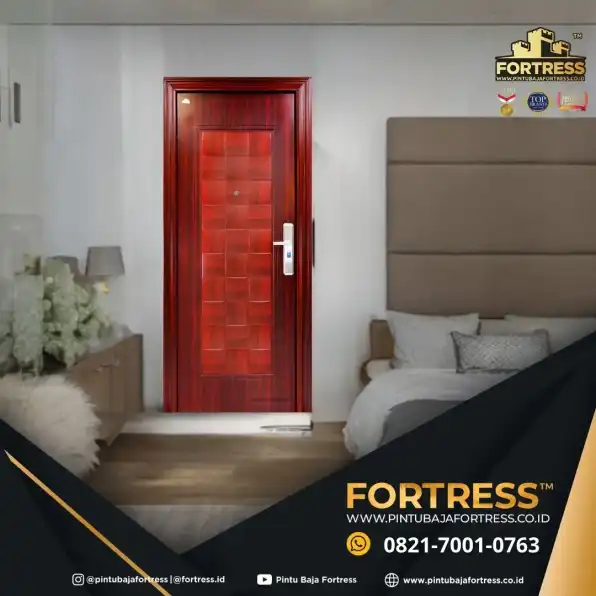 KOKOH..!! WA 0821 7001 0763 (FORTRESS) Pintu Kamar Rumah Minimalis 1 Daun Di Subang