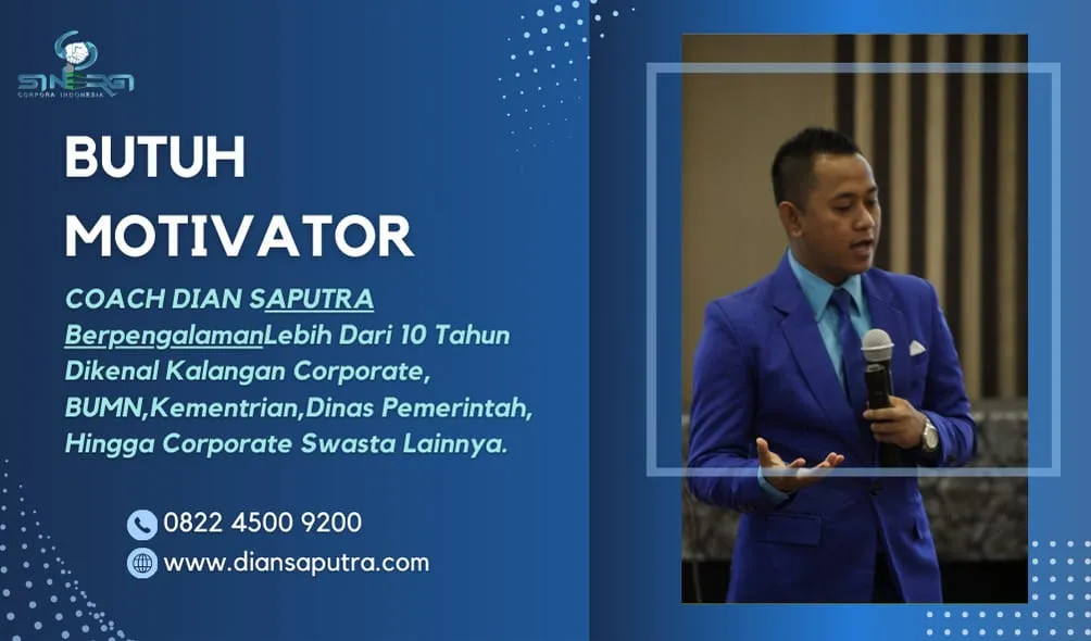 Motivator Sidoarjo, Terpercaya & Solutif, Dian Saputra