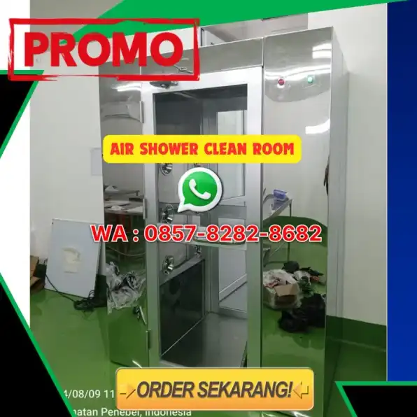 🔴 (TERPERCAYA) WA : 0857.8282-8682 Vendor Air Shower Cleanroom Pabrik Minuman