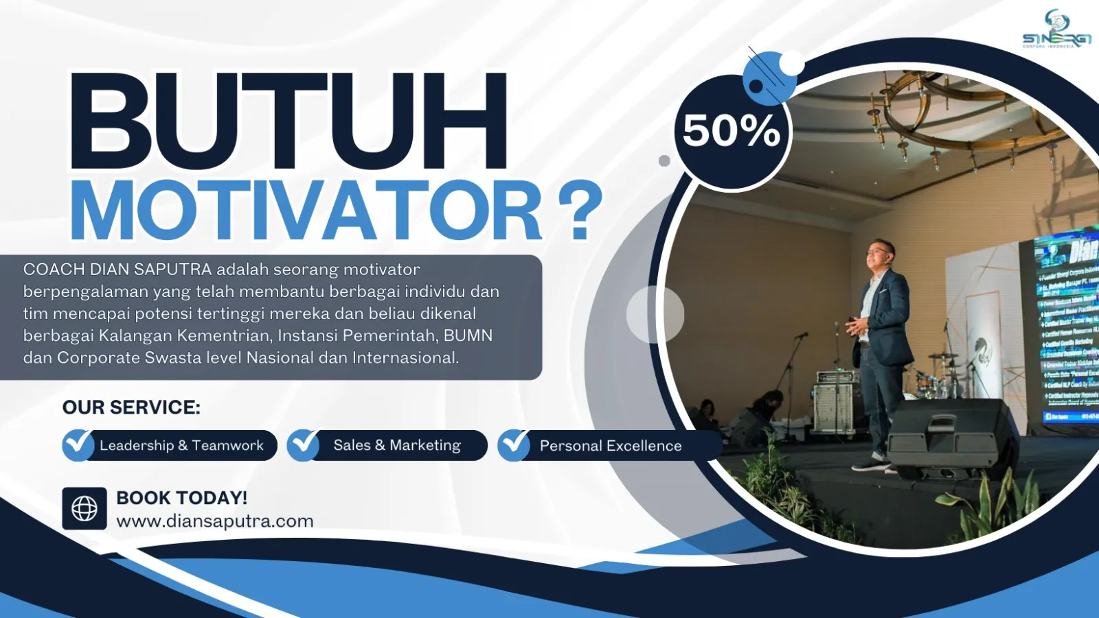 Trainer Leadership Pacitan, Terpercaya & Solutif, Dian Saputra