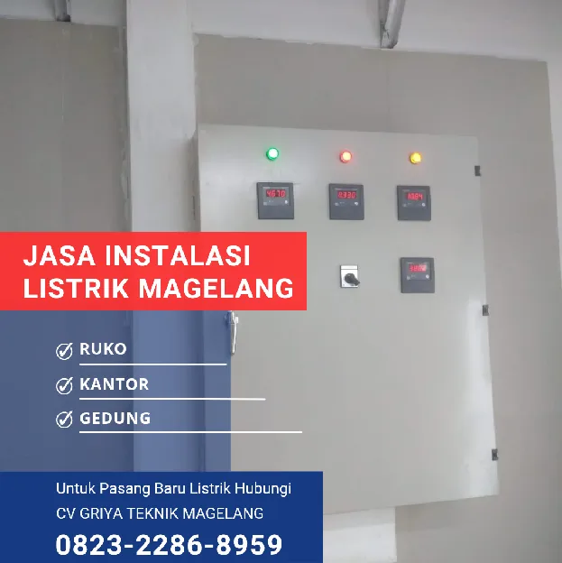 Jasa Instalasi Listrik Magelang,Profesional & Bergaransi 0823,2286,8959