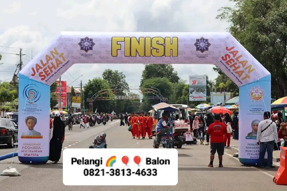 Jual Sewa Balon Gate Gapura Star Finish Semarang