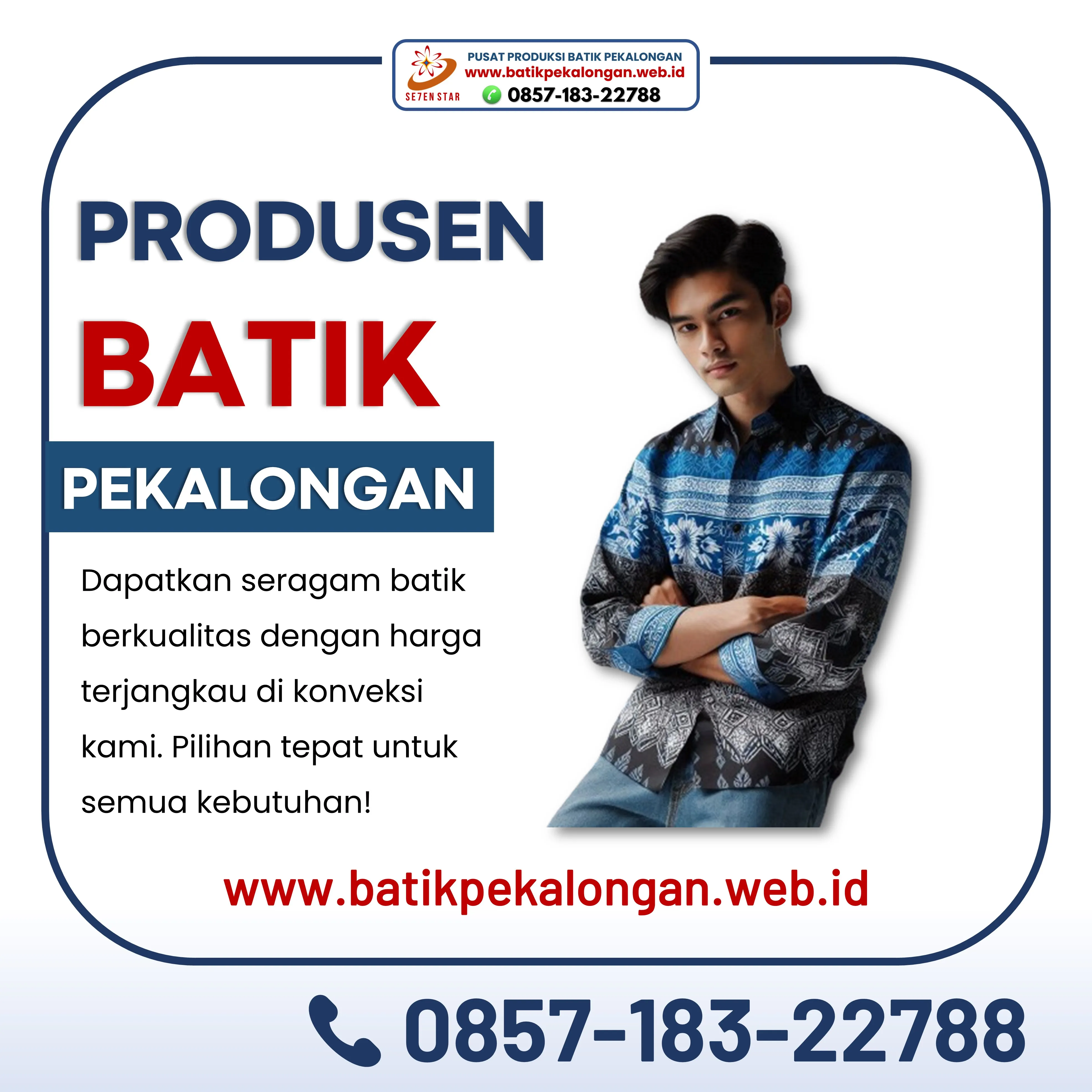 Produsen Seragam Batik SMP 2025