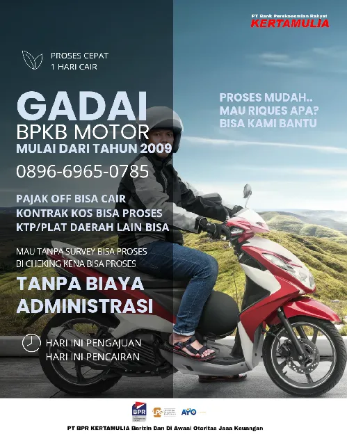 gadai B P K B motor Bandung Cimahi Padalarang