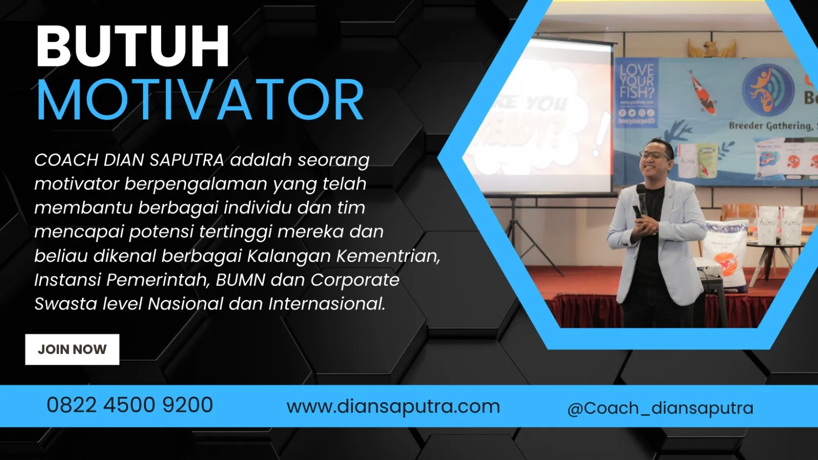 Trainer Service Excellence Kediri, Terpercaya & Solutif, Dian Saputra