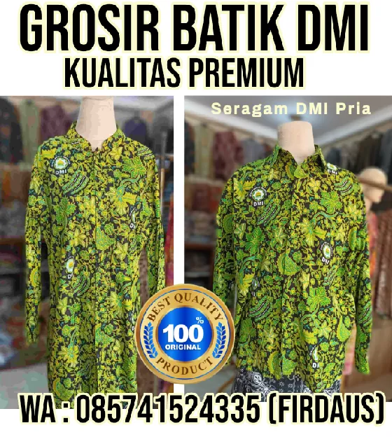 085741524335 (WA) Penjual Baju batik DMI wanita Batanghari Bantul Raudhah Batik Pekalongan