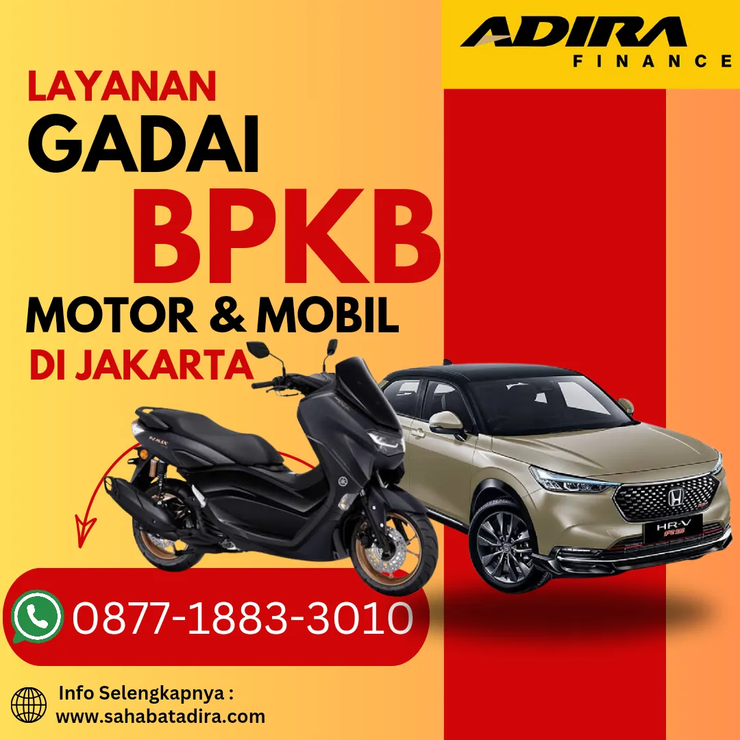 0877-1883-3010,Gadai BPKB Tanpa STNK di Depok