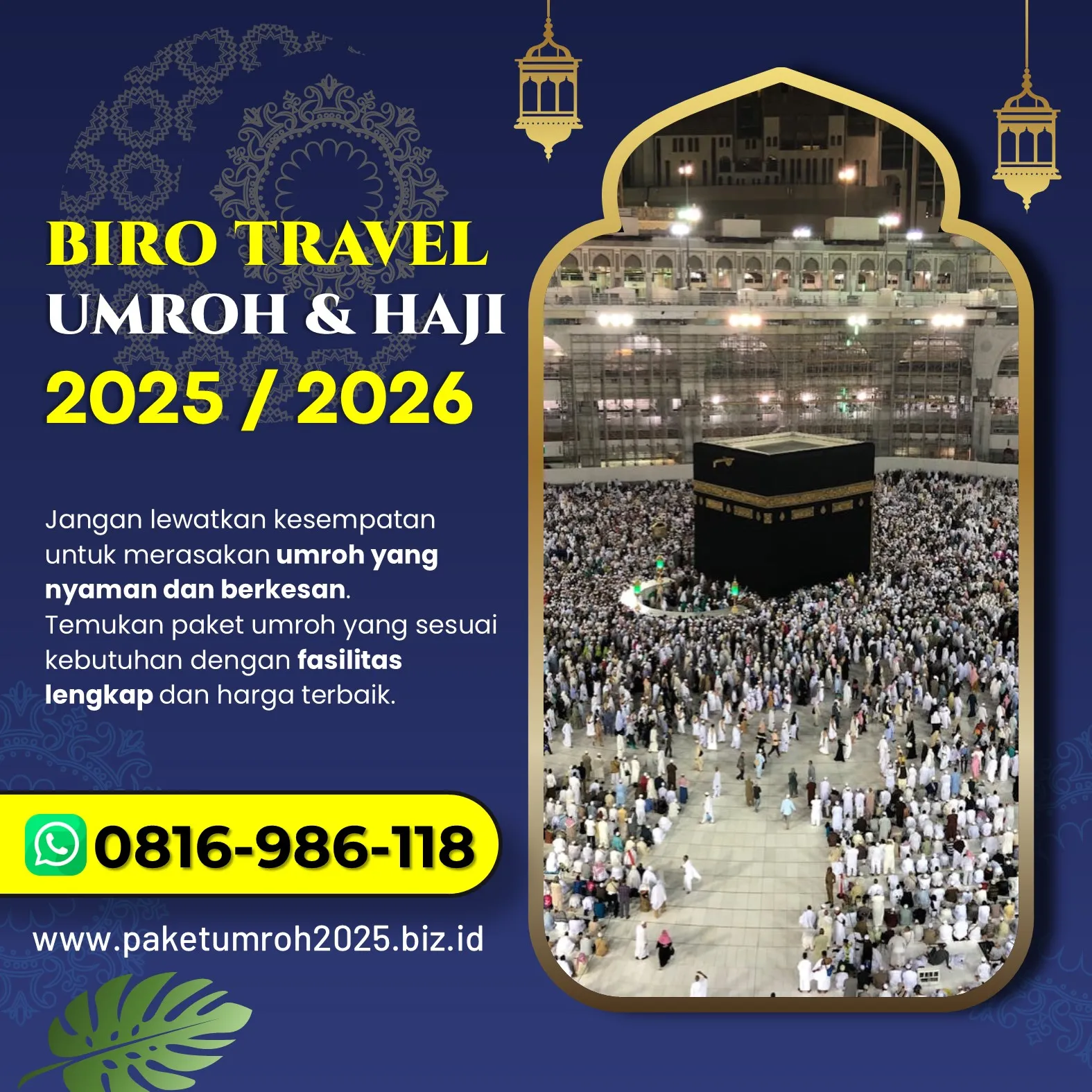 Travel Umroh Bakung Blitar AL Bahjah