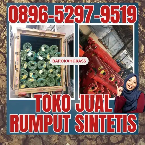 0896-5297-9519 (Bu Diana), Penjual Rumput Sintetis Palembang Keluang