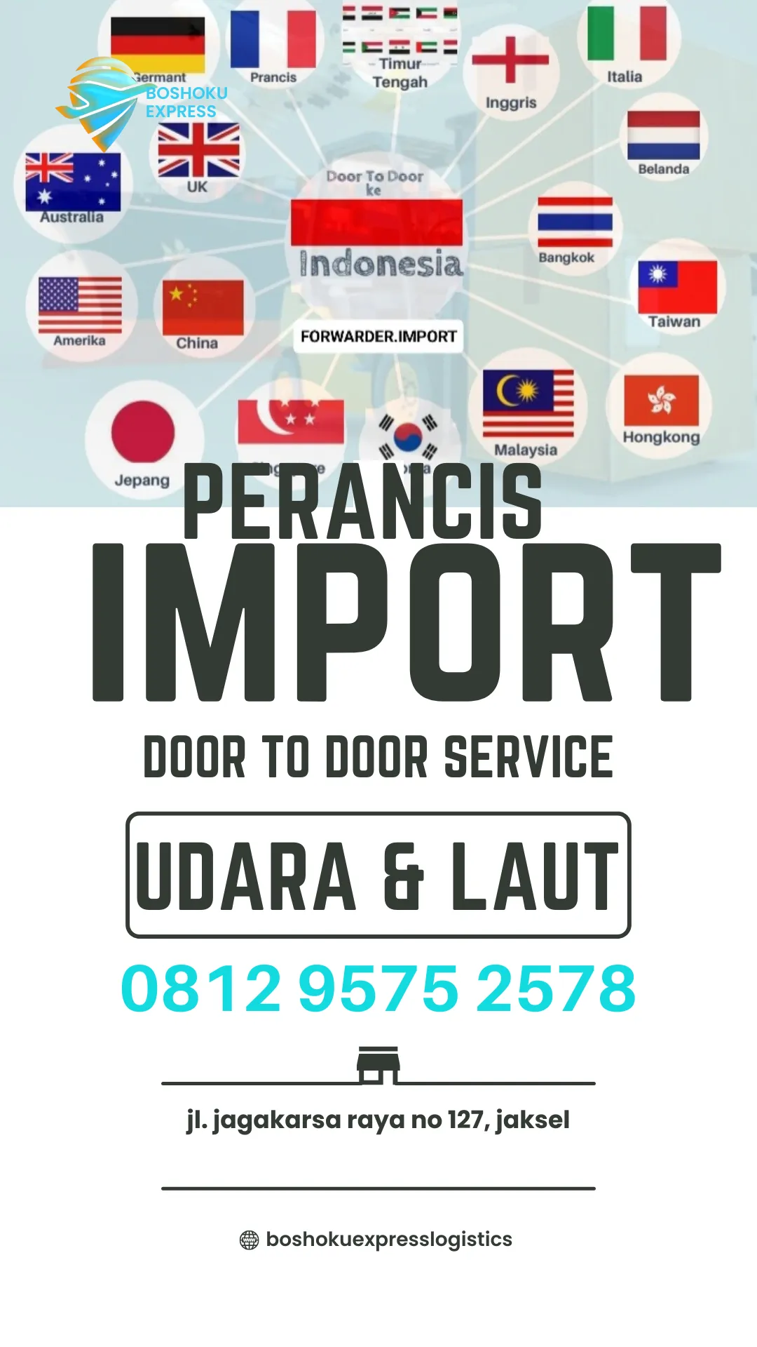 JASA IMPORT BARANG SLOVENIA - DOOR TO DOOR