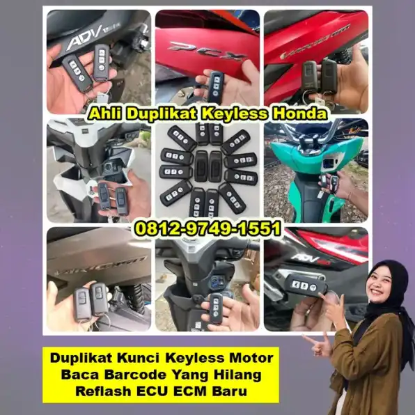 0812-9749-1551(WA), Buat Duplikat Kunci Keyless Terdekat Pcx Adv Vario Scoopy Kertasemaya Indramayu