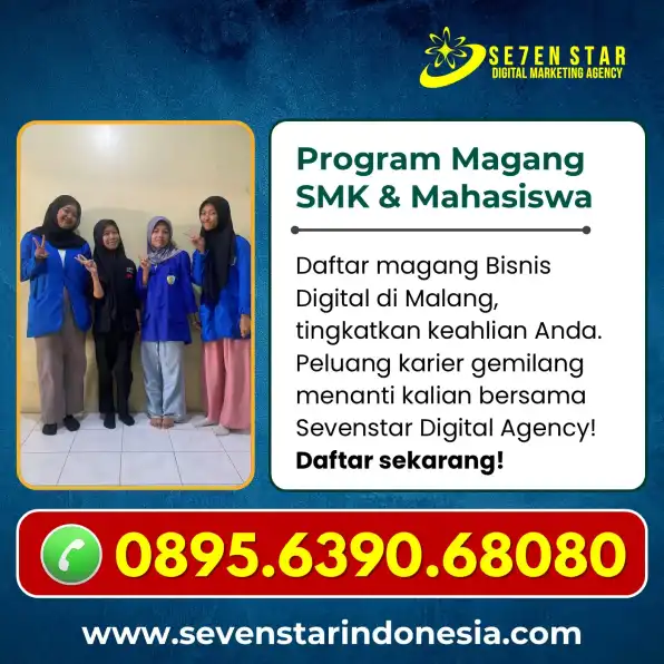 (WA 0895-6390-68080)  Perusahaan yang Menyediakan Magang Multimedia DKV di Malang