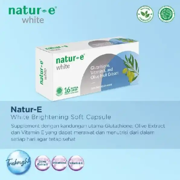 Natur-E Daily Nourishing Vitamin-E 100 IU White kapsul