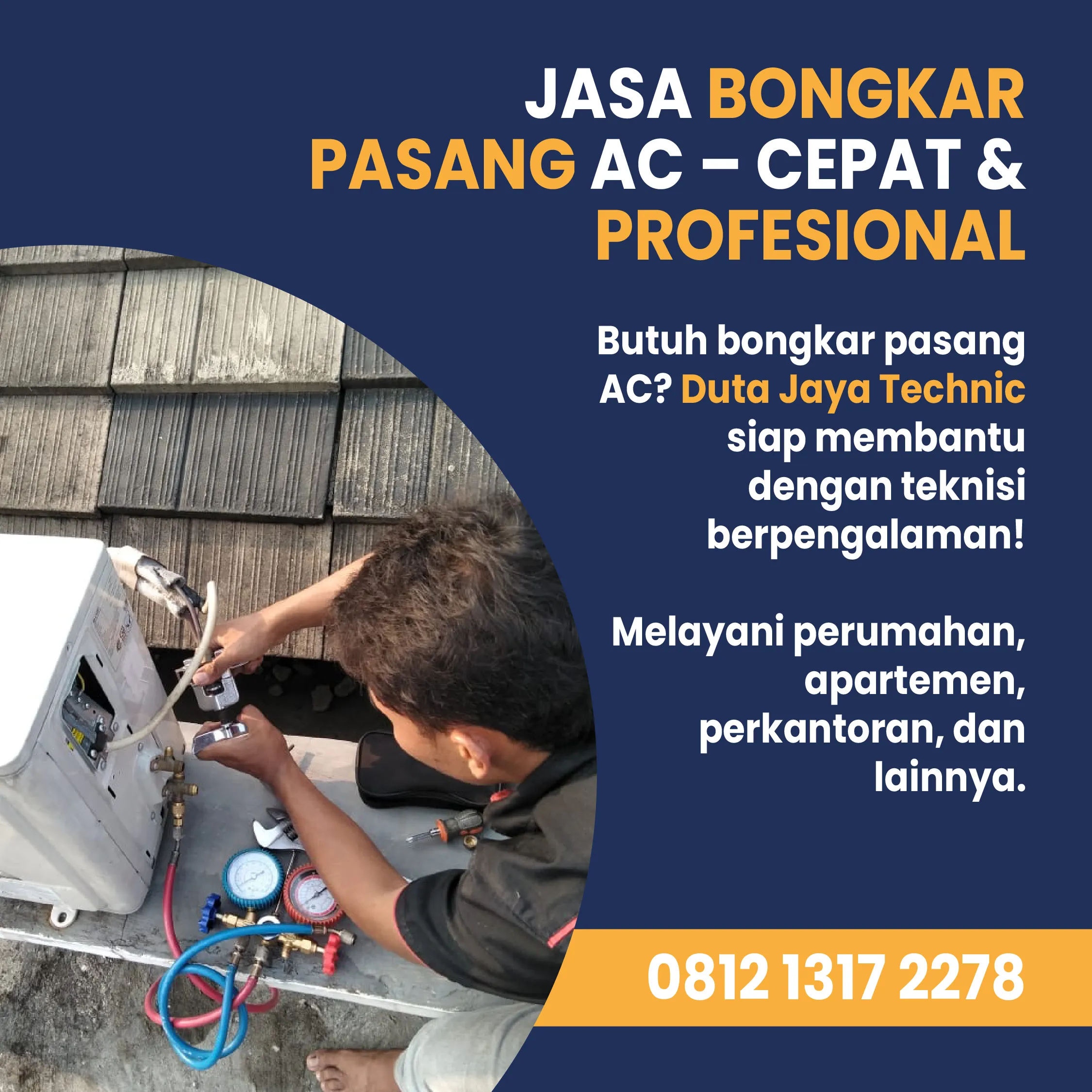 Service AC Rumah dan Kantor di Jakarta Timur