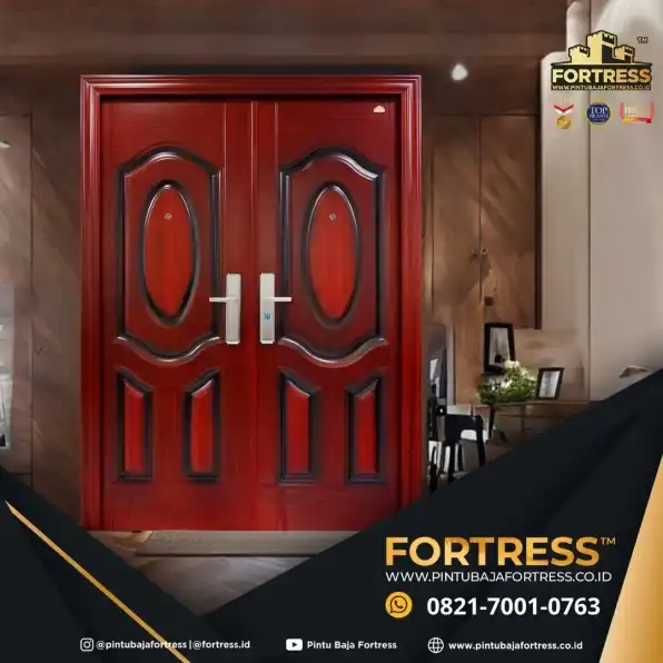 BERKELAS..!! WA 0821 7001 0763 (FORTRESS) Pintu Kamar Rumah 1 Daun Di Pangandaran