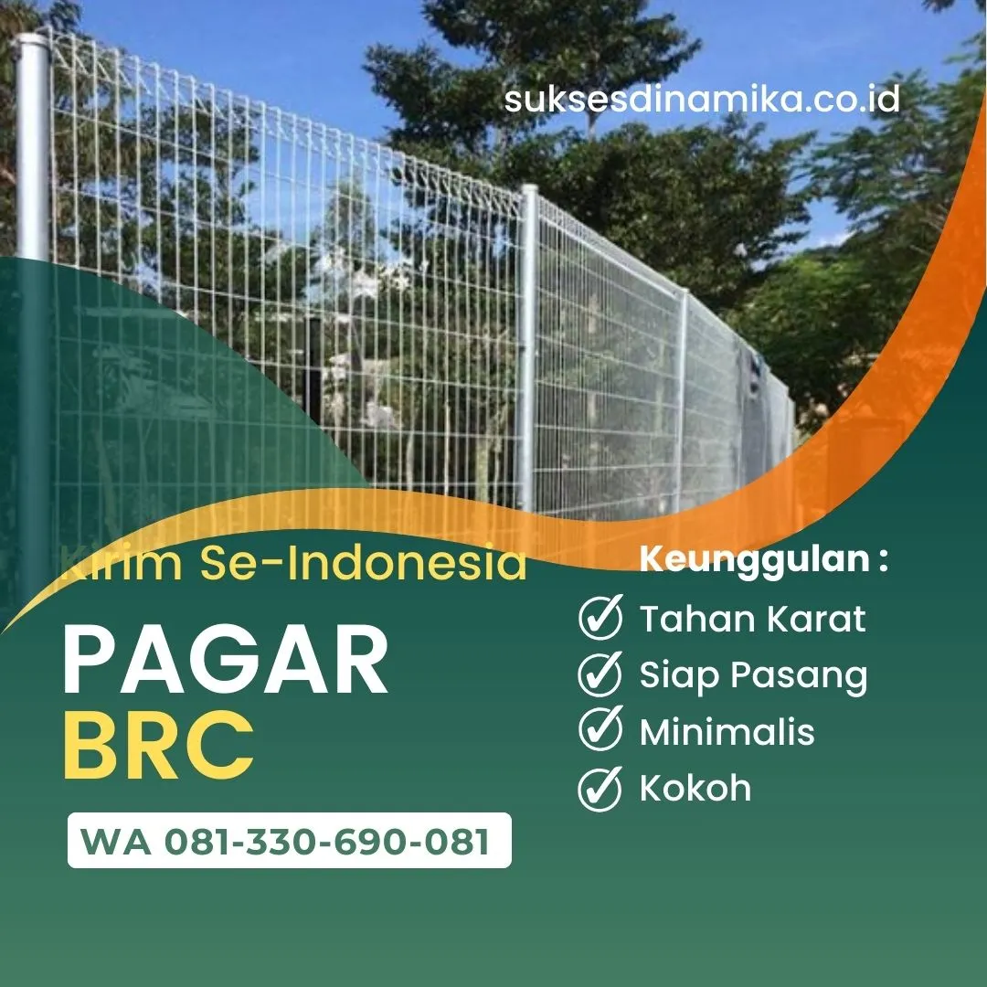 Ukuran Pagar BRC Galvanis Sidoarjo Taman - Promo Menarik! #67