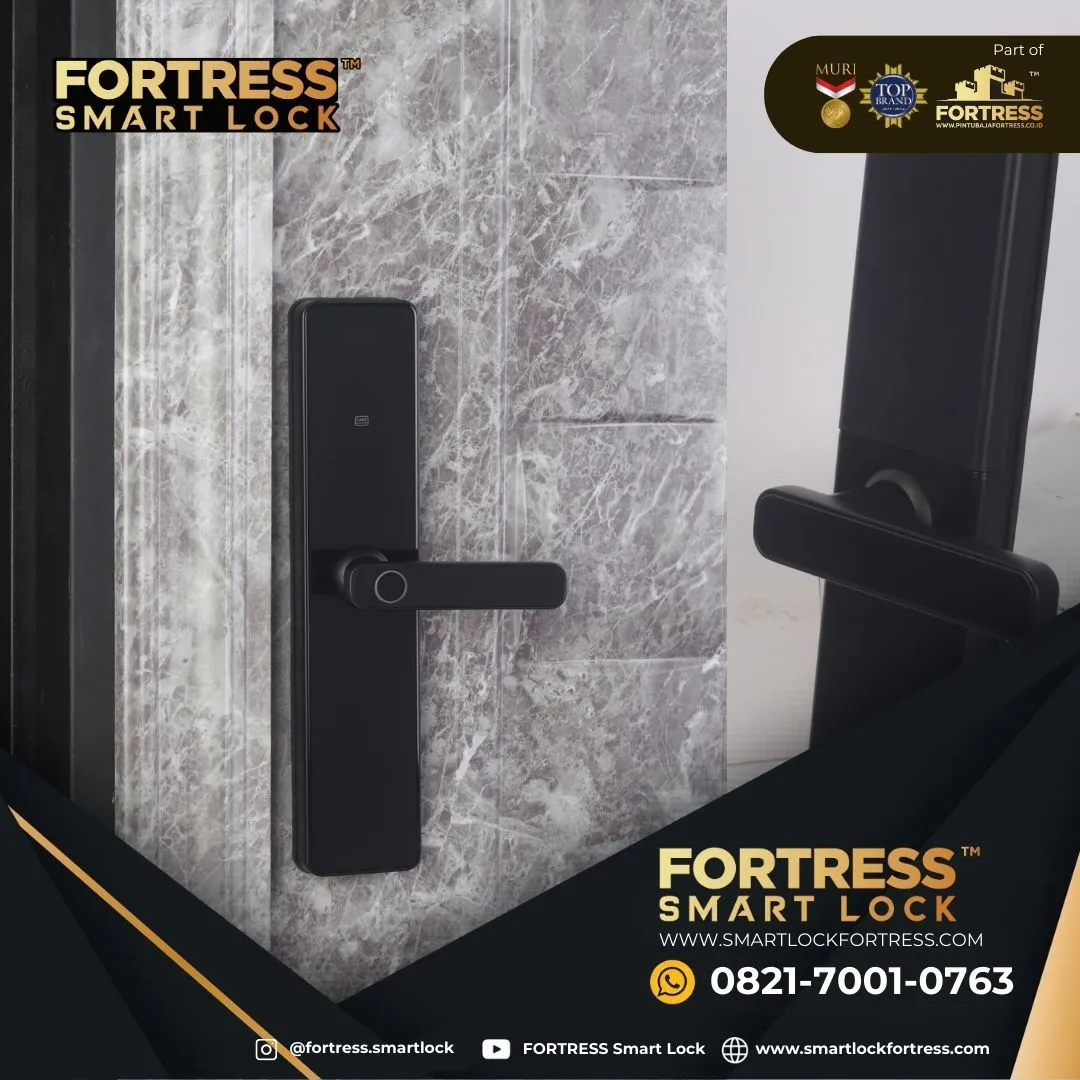 (FORTRESS) Smart Lock Door Face Id Di Kubu Raya