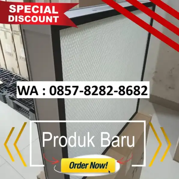 🔴 (TERBAIK) WA : 085782828682 Distributor Hepa Filter 610 X 1220 X 149