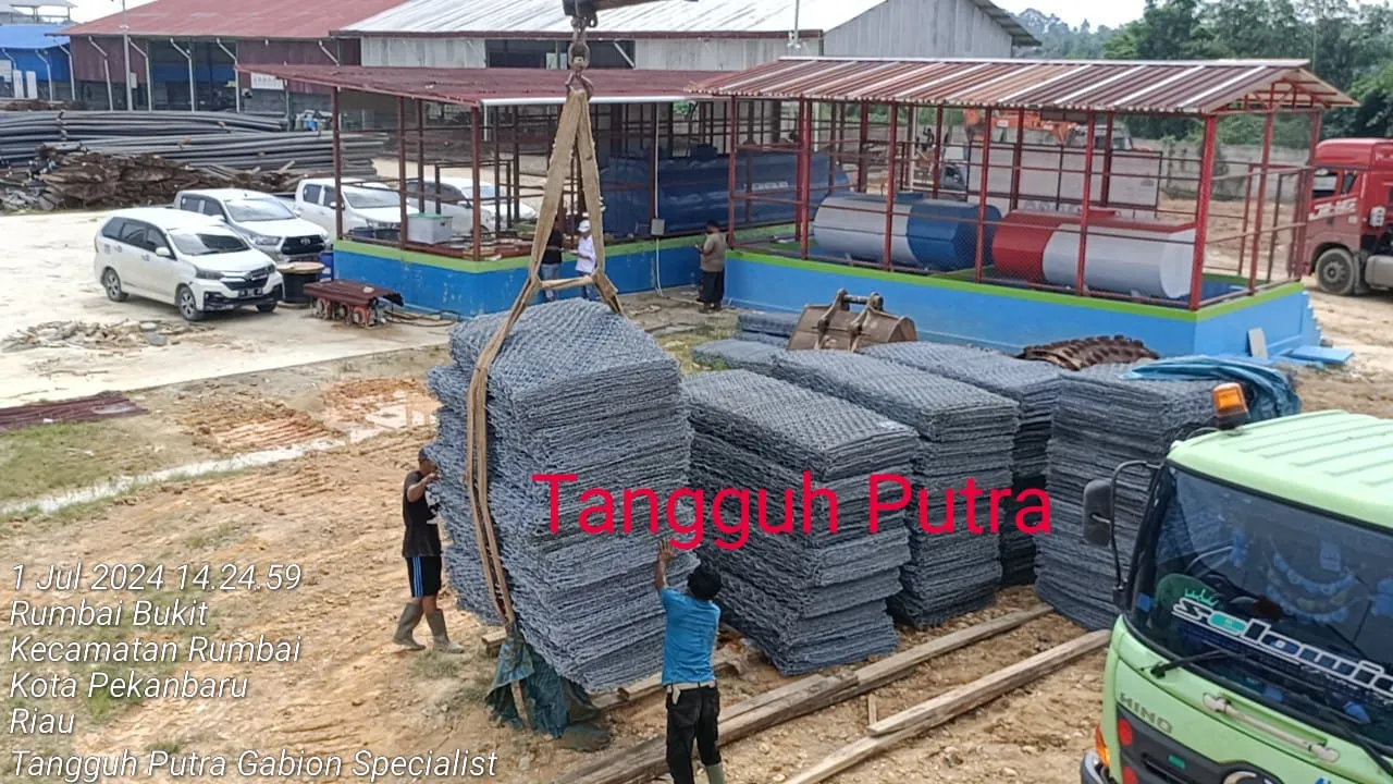 Termurah, Jual Bronjong Kawat Maccaferri di Kuala Indragiri, Riau