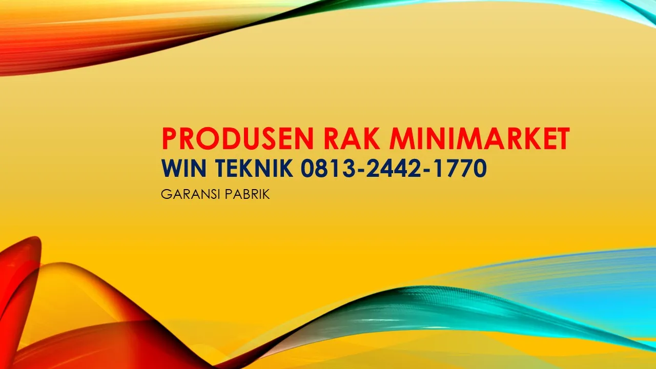 0813-2442-1770 HARGA PABRIKAN, Produsen Rak Minimarket Kaliwedi, Cirebon